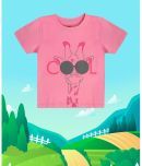 MINI KLUB Pack of 1 Girls Cotton Top ( Pink )