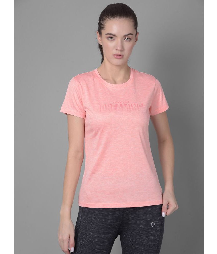     			Dollar Peach Polyester Tees - Single