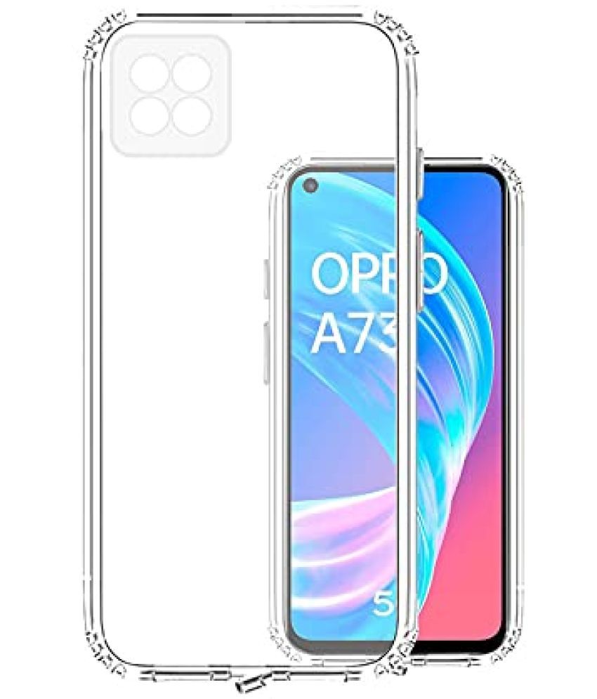    			Kosher Traders Plain Cases Compatible For Silicon OPPO A73 5G ( Pack of 1 )