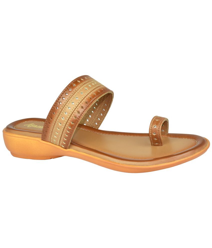     			Ajanta Beige Women's Flats