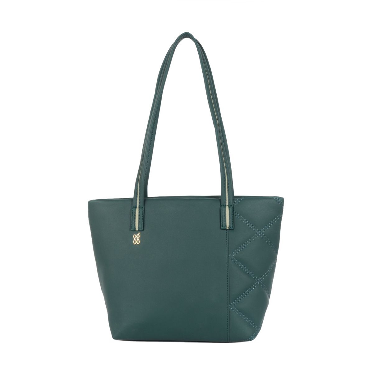     			Baggit Tote Bag Faux Leather Set of 1 ( Green )