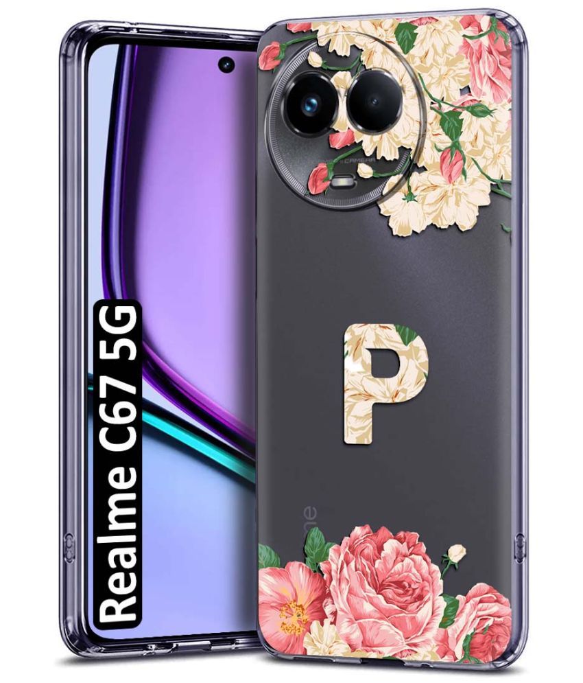     			Fashionury Multicolor Printed Back Cover Silicon Compatible For Realme C67 ( Pack of 1 )