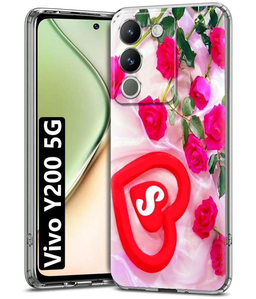     			Fashionury Multicolor Printed Back Cover Silicon Compatible For Vivo Y200 ( Pack of 1 )
