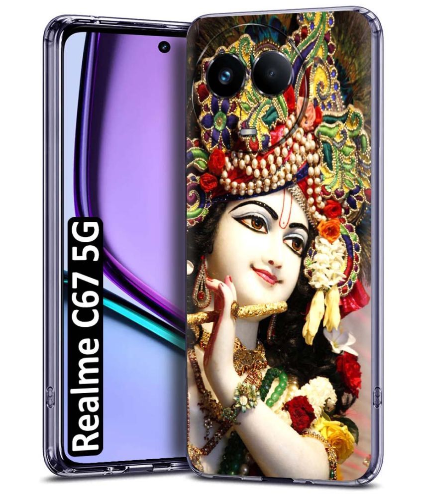     			Fashionury Multicolor Printed Back Cover Silicon Compatible For Realme C67 ( Pack of 1 )