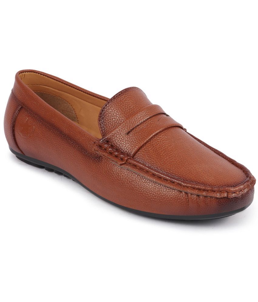     			Fausto Tan Men's Slip on