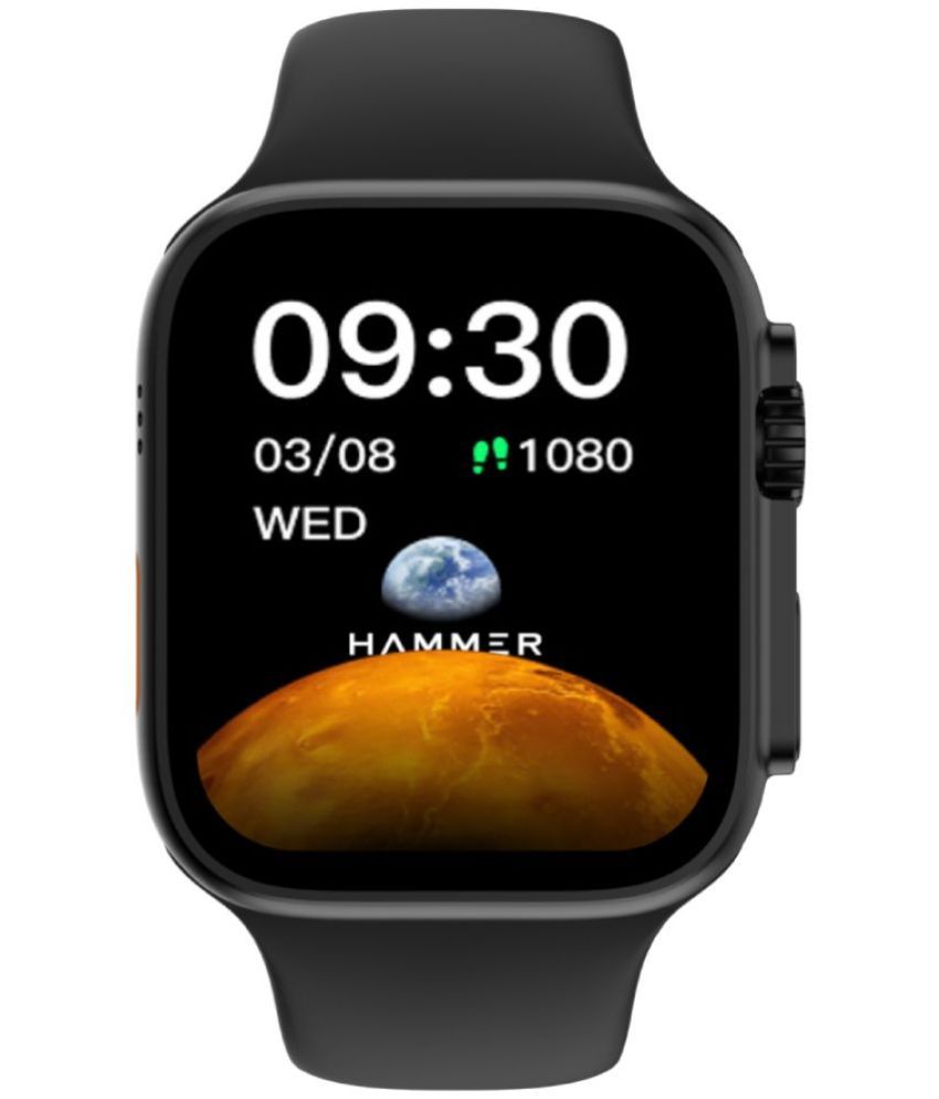     			Hammer Hammer Pulse X Black Smart Watch