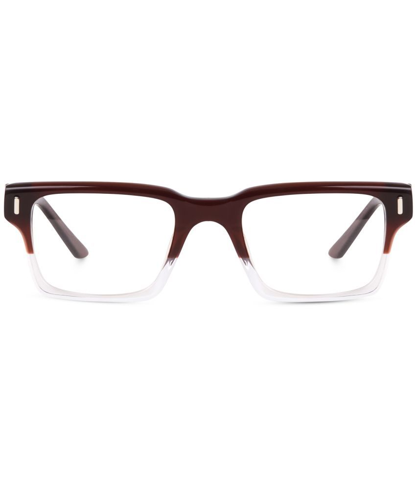     			Peter Jones Brown Rectangular Eyeglass Frame ( Pack of 1 )