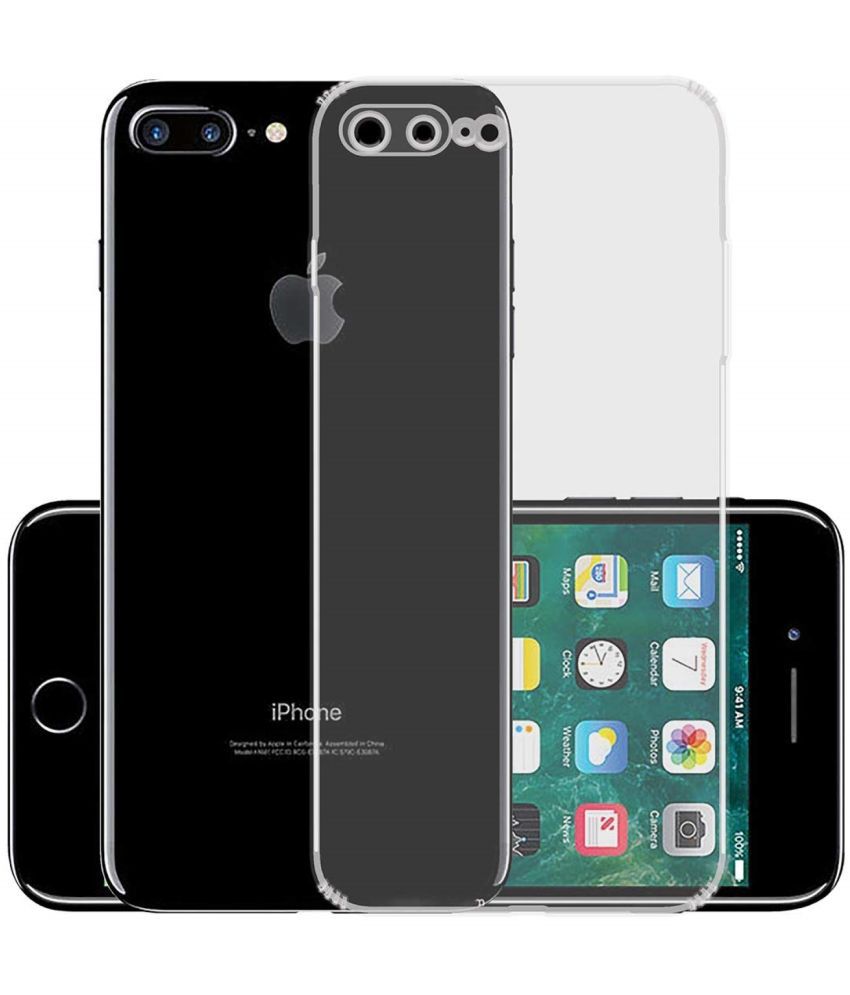     			Case Vault Covers Silicon Soft cases Compatible For Silicon Apple iPhone 7 Plus ( Pack of 1 )