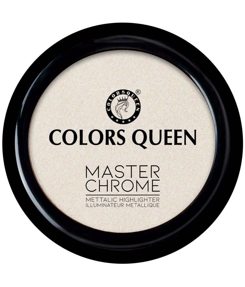     			Colors Queen Master Chrome Mettalic Highlighter Silver 7 g