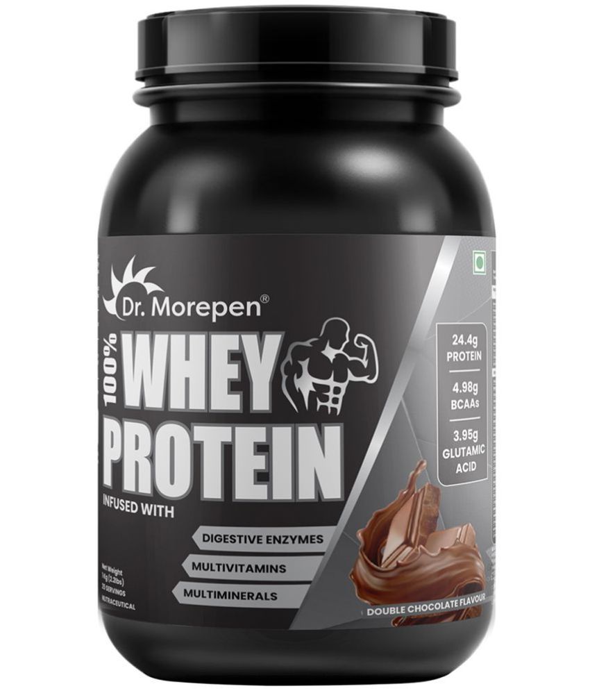     			Dr. Morepen Whey Protein Whey Protein Powder ( 1 kg , Double Chocolate - Flavour )