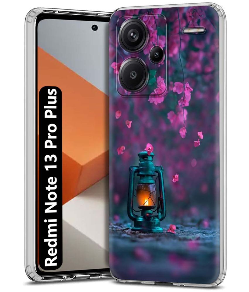     			Fashionury Multicolor Printed Back Cover Silicon Compatible For Redmi Note 13 Pro Plus 5G ( Pack of 1 )