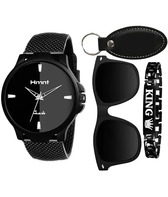 NIBOSI Men's Watches Analog Minimalist Black Dial Watches for Men Business  Chronograph Casual Watches with Stainless Steel Strap Date : Amazon.in:  Fashion