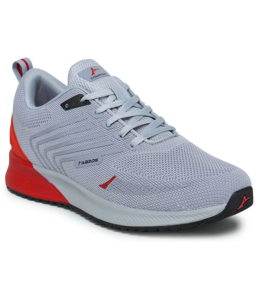     			Abros NAPOLEON-N Gray Men's Sports Running Shoes