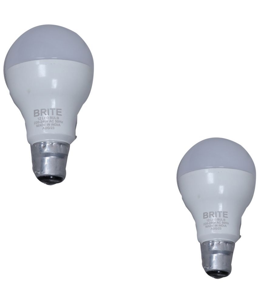     			Brite 9W Cool Day Light LED Bulb ( Pack of 3 )