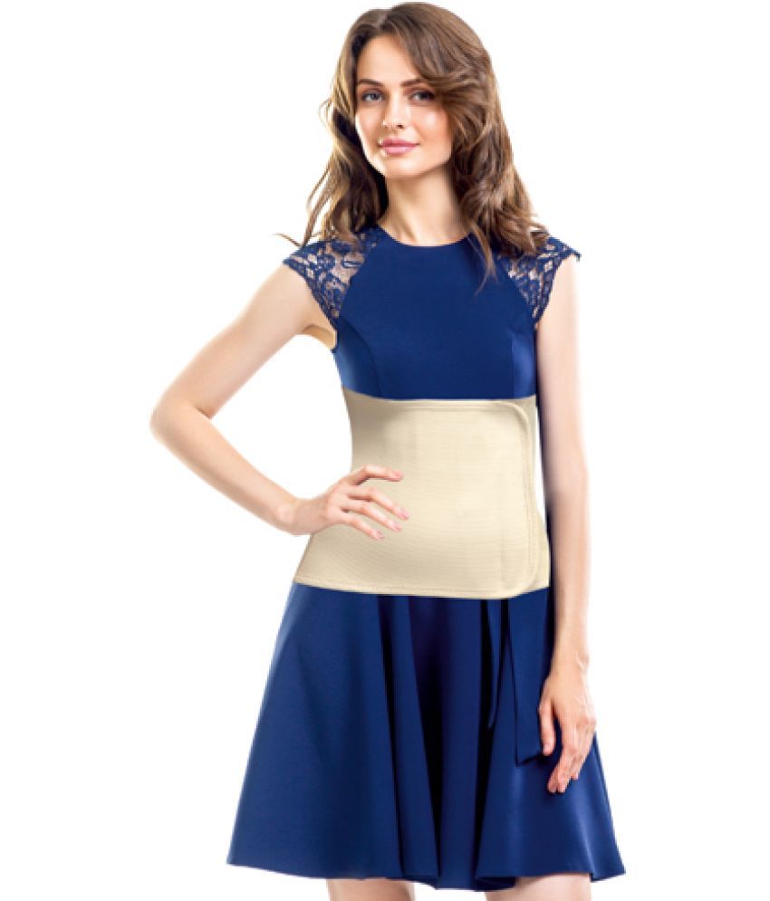     			Dyna Cling Post Maternity Corset- Abdominal Belt (Color Beige) - Medium