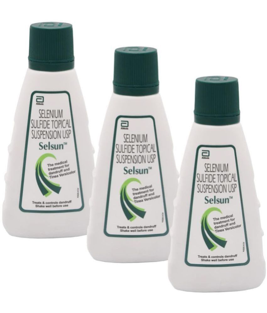     			Selsun Anti Dandruff Shampoo 180 ( Pack of 3 )