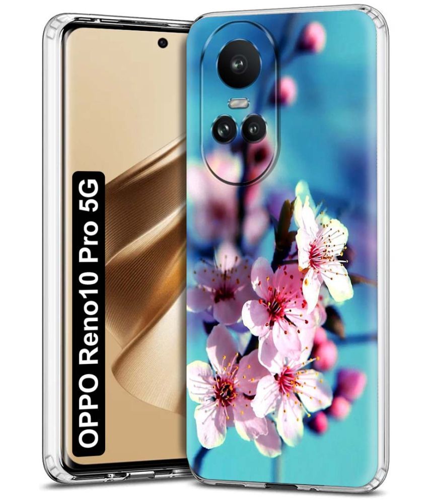     			Fashionury Multicolor Printed Back Cover Silicon Compatible For Oppo Reno 10 Pro ( Pack of 1 )