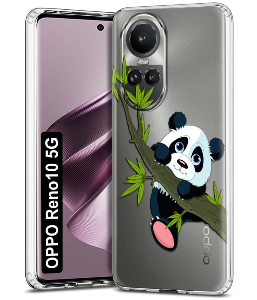     			Fashionury Multicolor Printed Back Cover Silicon Compatible For Oppo Reno 10 5G ( Pack of 1 )