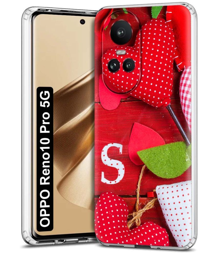     			Fashionury Multicolor Printed Back Cover Silicon Compatible For Oppo Reno 10 Pro ( Pack of 1 )