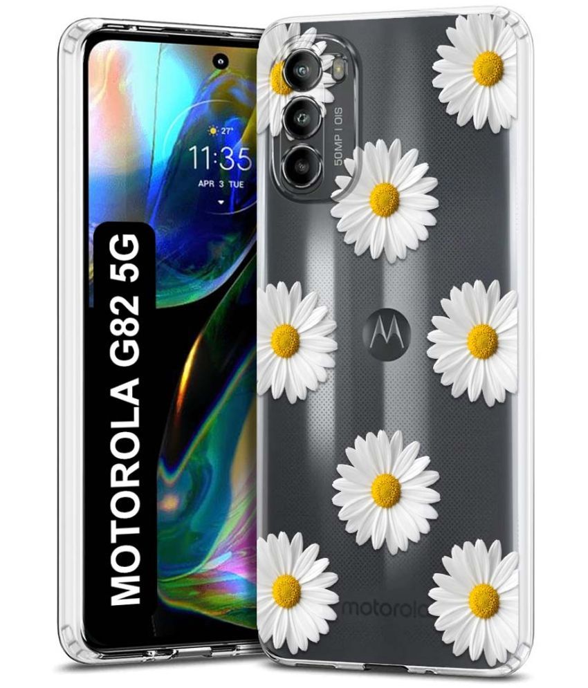     			Fashionury Multicolor Printed Back Cover Silicon Compatible For Motorola Moto G82 5G ( Pack of 1 )