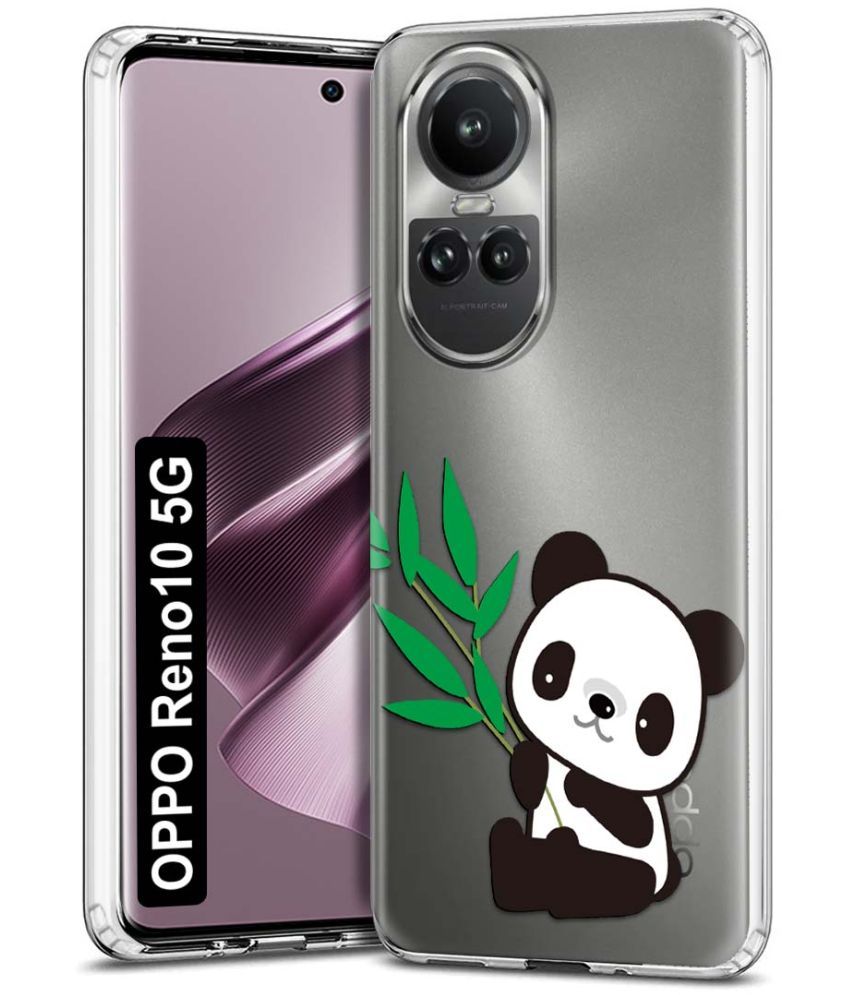     			Fashionury Multicolor Printed Back Cover Silicon Compatible For Oppo Reno 10 5G ( Pack of 1 )