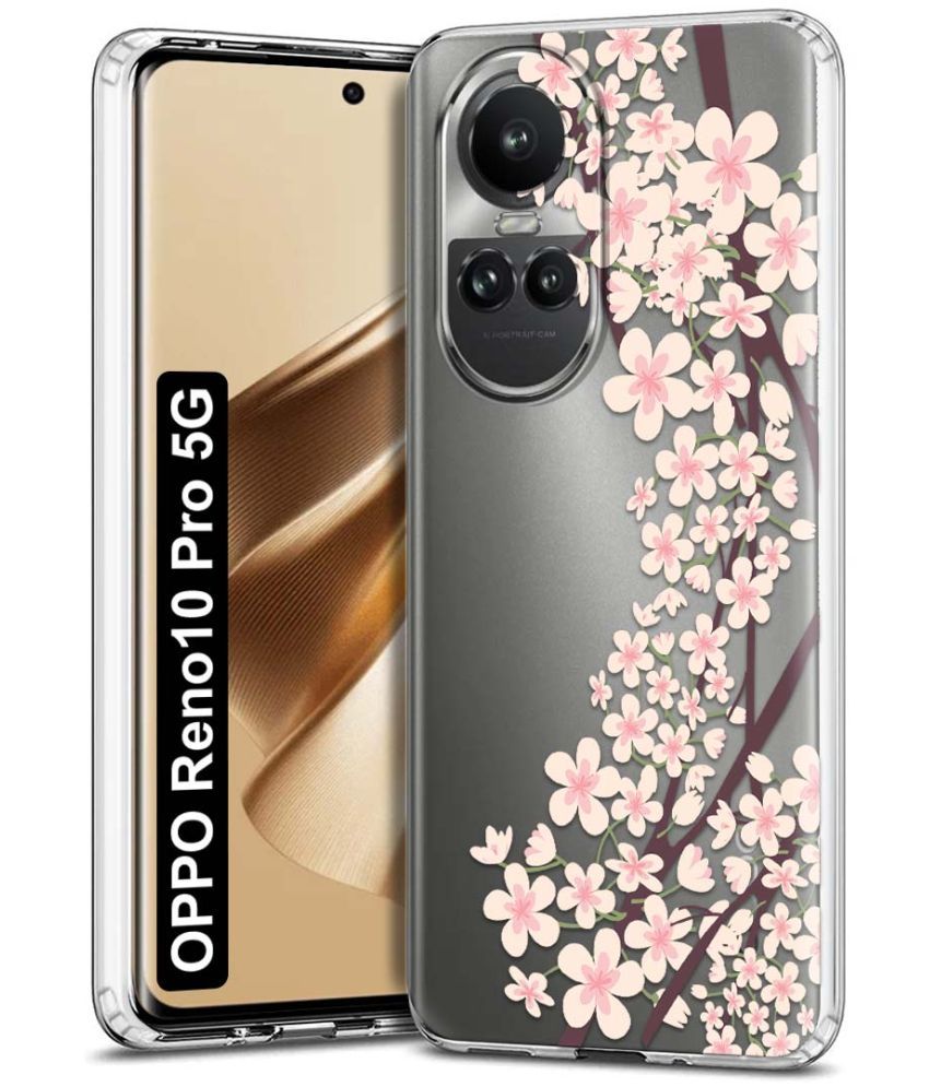     			Fashionury Multicolor Printed Back Cover Silicon Compatible For Oppo Reno 10 Pro ( Pack of 1 )