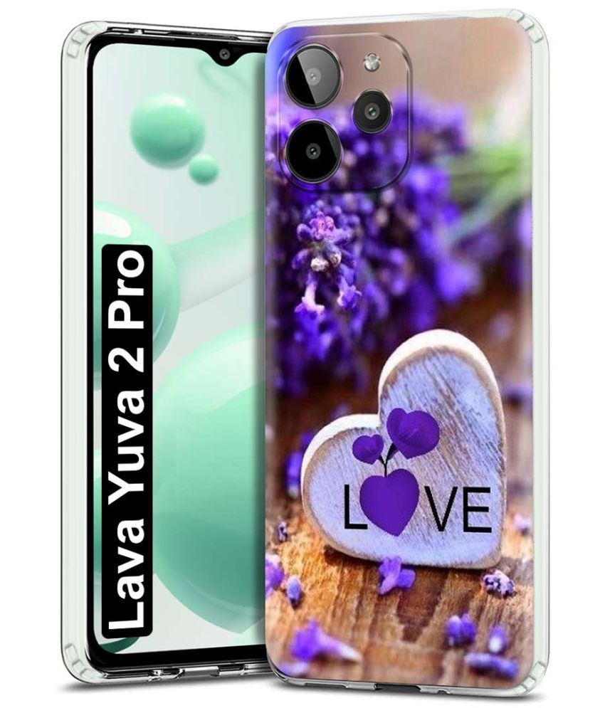     			Fashionury Multicolor Printed Back Cover Silicon Compatible For Lava YUVA 2 Pro ( Pack of 1 )