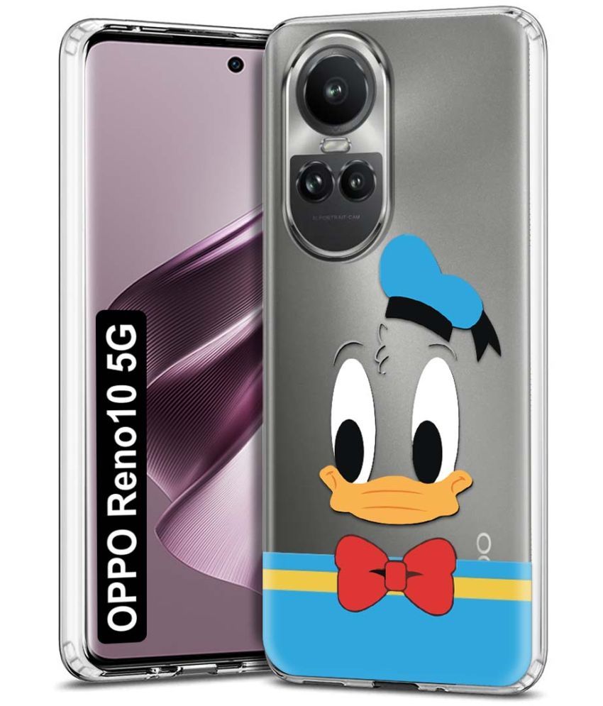     			Fashionury Multicolor Printed Back Cover Silicon Compatible For Oppo Reno 10 5G ( Pack of 1 )