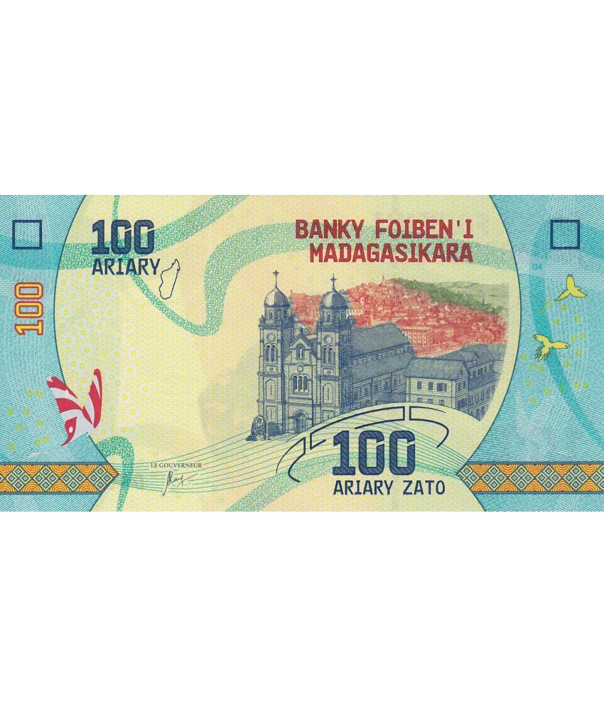     			Madagasikara 100 Ariary Top Grade Beautiful Gem UNC Banknote