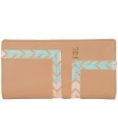 Baggit Faux Leather Beige Women's Bi Fold Wallet ( Pack of 1 )