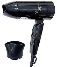 geemy Foldable Compact Black More than 2500W Hair Dryer