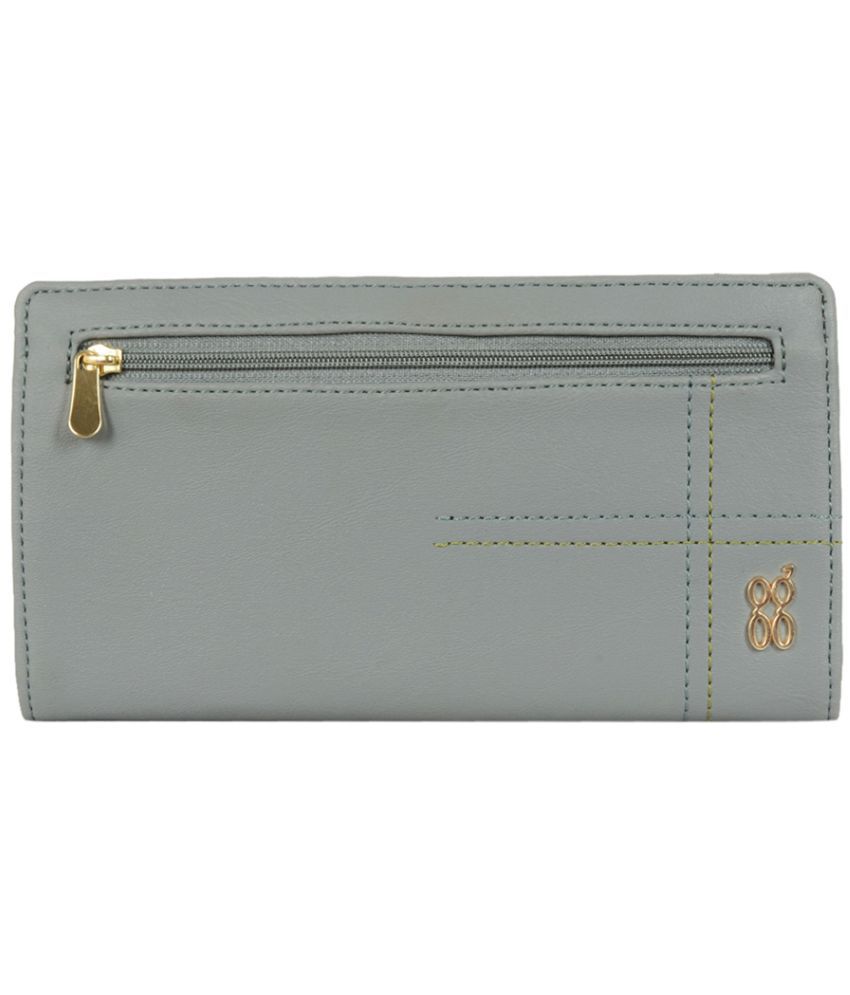     			Baggit Faux Leather Blue Women's Bi Fold Wallet ( Pack of 1 )