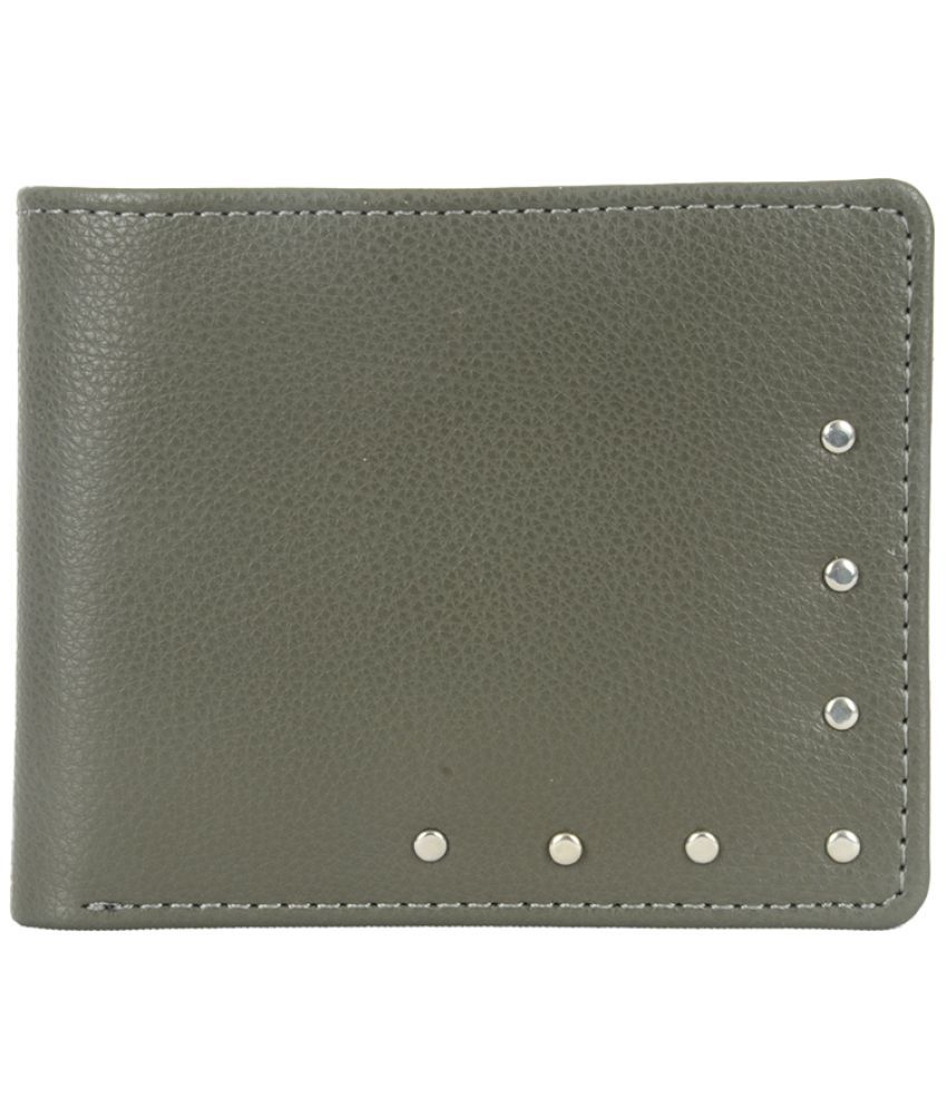     			Baggit Green Faux Leather Men's Regular Wallet ( Pack of 1 )