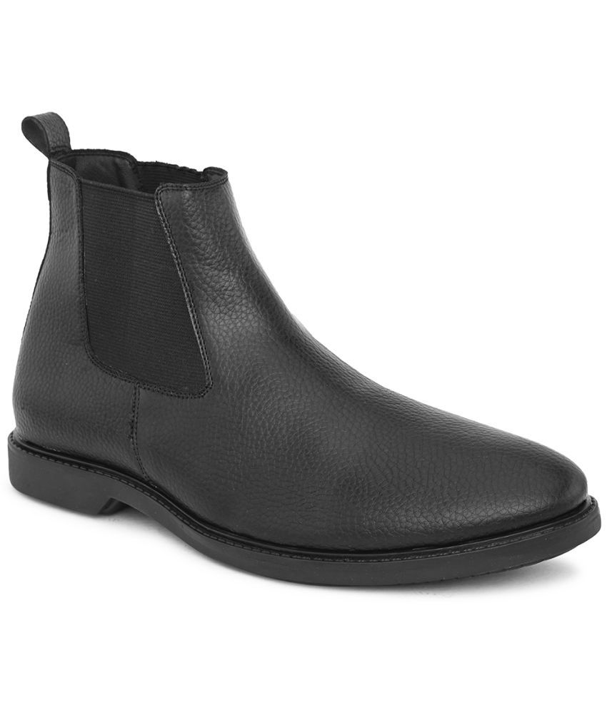     			Fashion Victim Black Men's Chelsea Boots