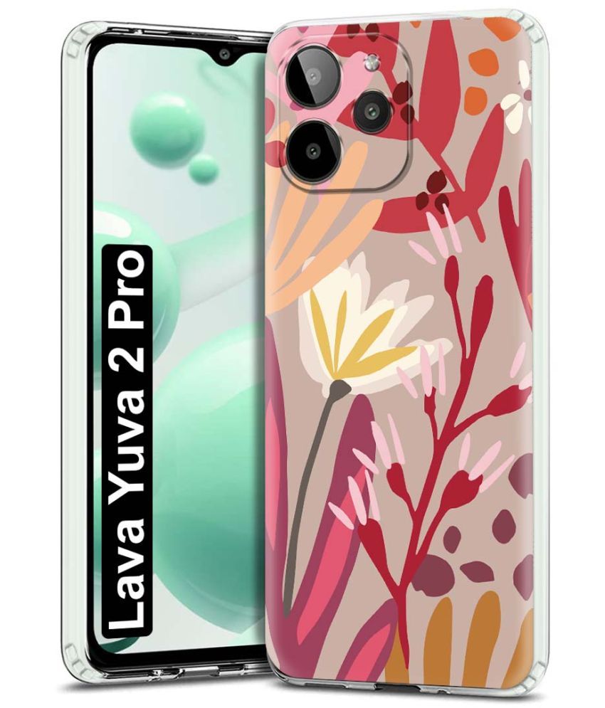     			Fashionury Multicolor Printed Back Cover Silicon Compatible For Lava YUVA 2 Pro ( Pack of 1 )