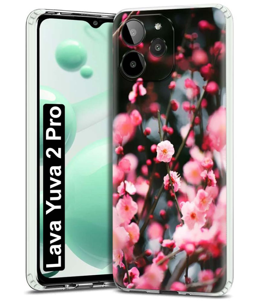     			Fashionury Multicolor Printed Back Cover Silicon Compatible For Lava YUVA 2 Pro ( Pack of 1 )