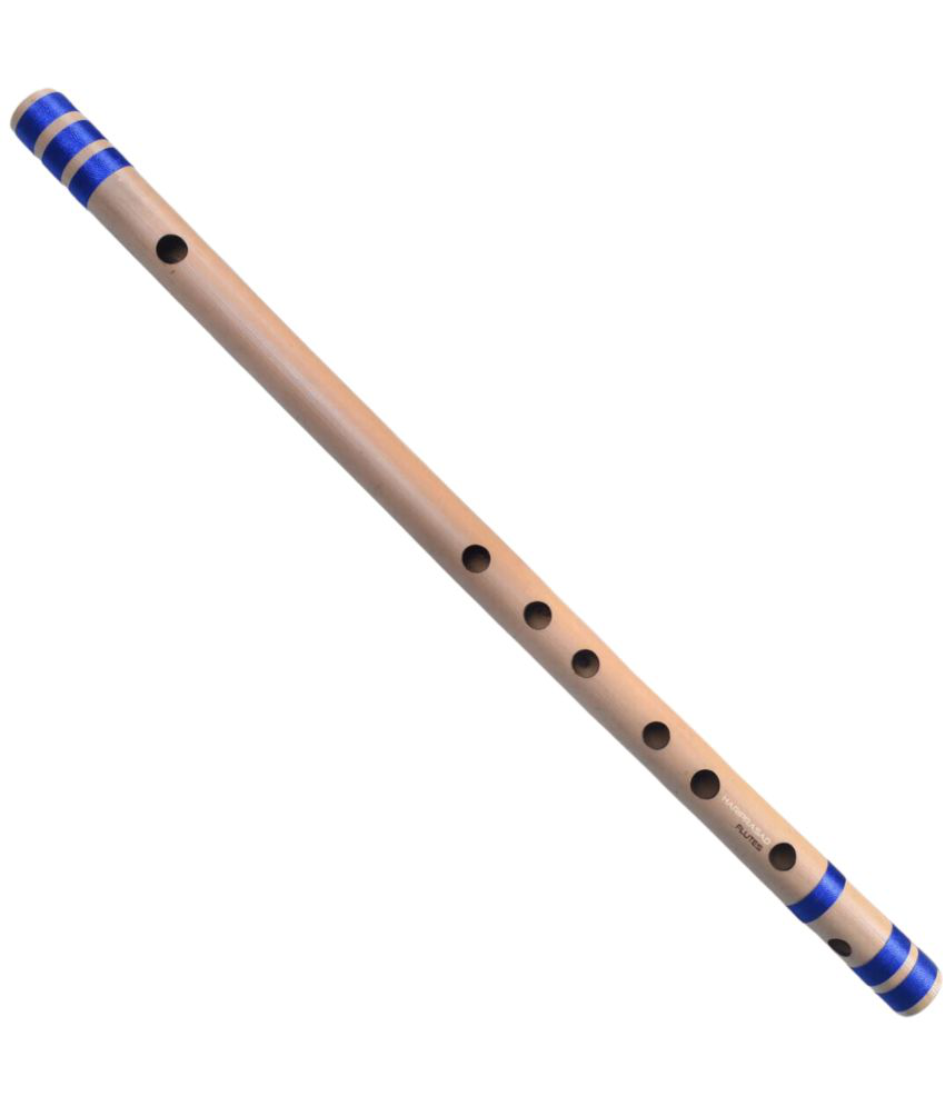     			HARIPRASAD Flutes C Scale  Bansuri Musical Instrument 19 inch Approx. (Blue)
