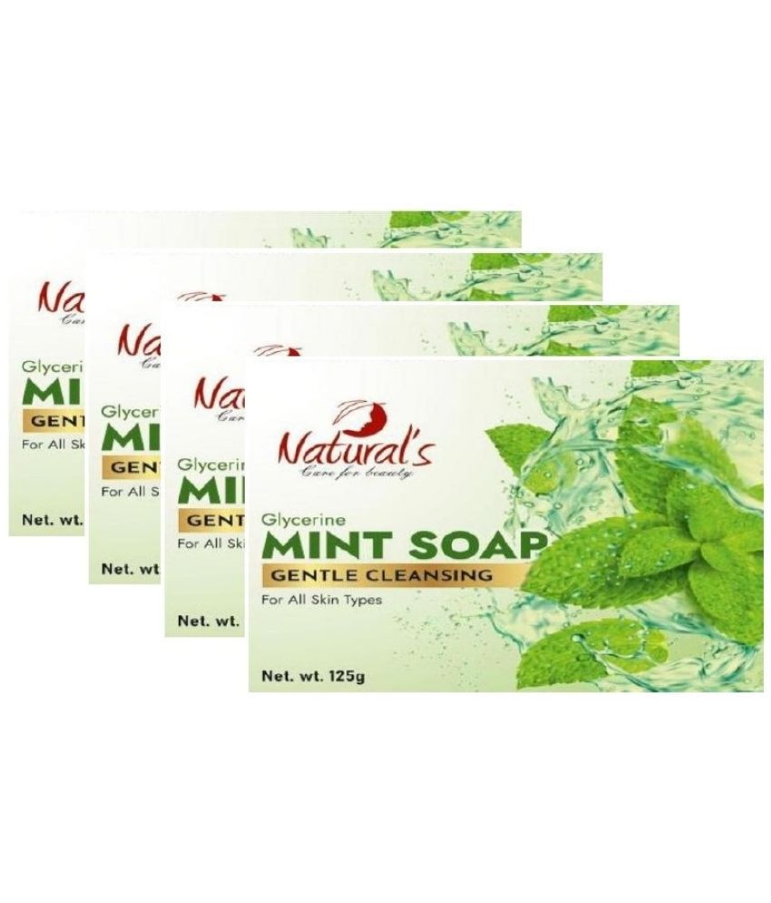     			Natural's care for beauty Freshness Soap for All Skin Type ( Pack of 4 )