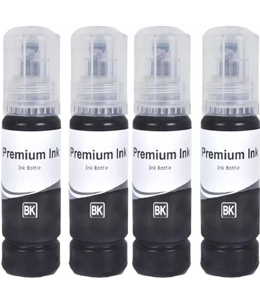     			TEQUO 003 Ink For L3110 Black Pack of 4 Cartridge for Ink Printers Models: L3110, L3100, L3101, L3115, L3116, L3150, L3151, L3152, L3156