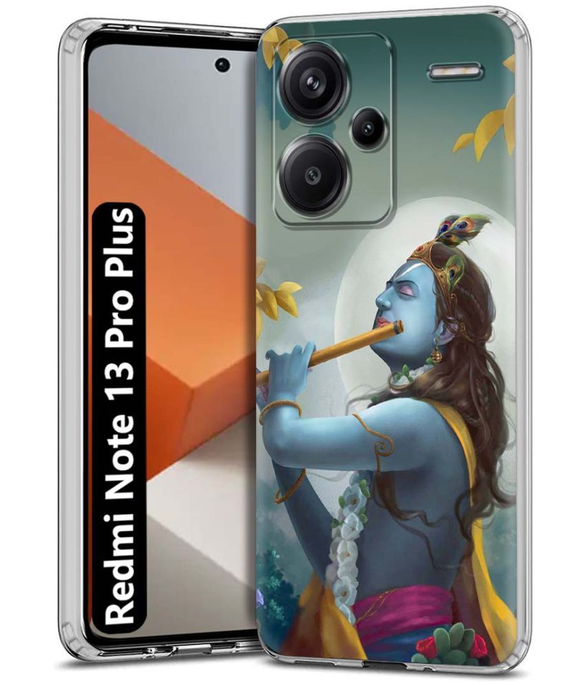     			NBOX Multicolor Printed Back Cover Silicon Compatible For Redmi Note 13 Pro Plus 5G ( Pack of 1 )