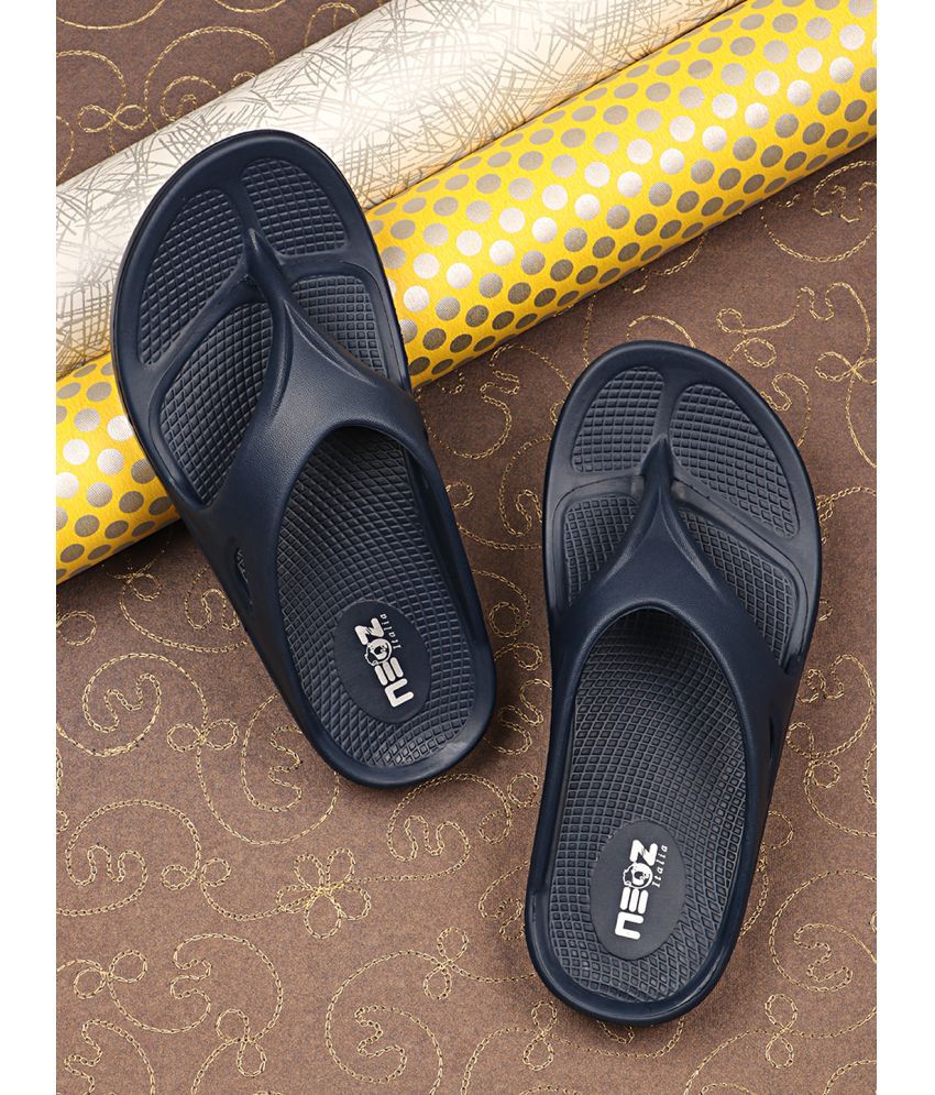     			Neoz Navy Blue Women's Flip Flop