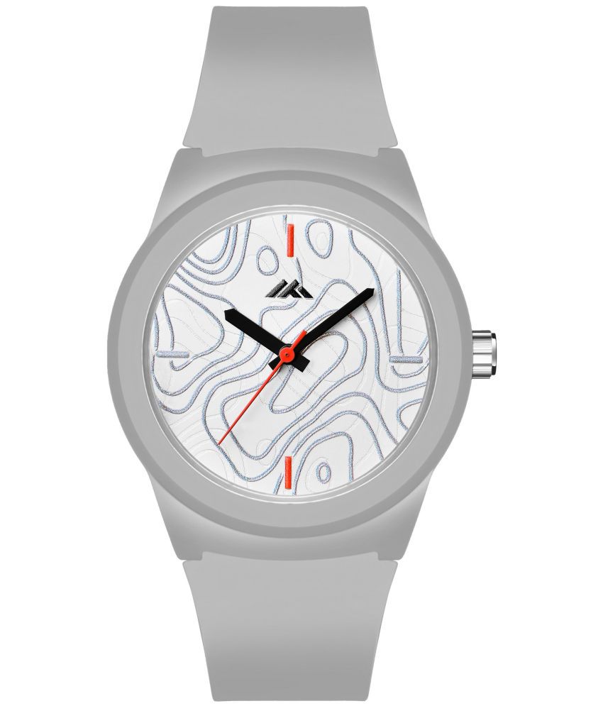     			Newman Light Grey Silicon Analog Men's Watch