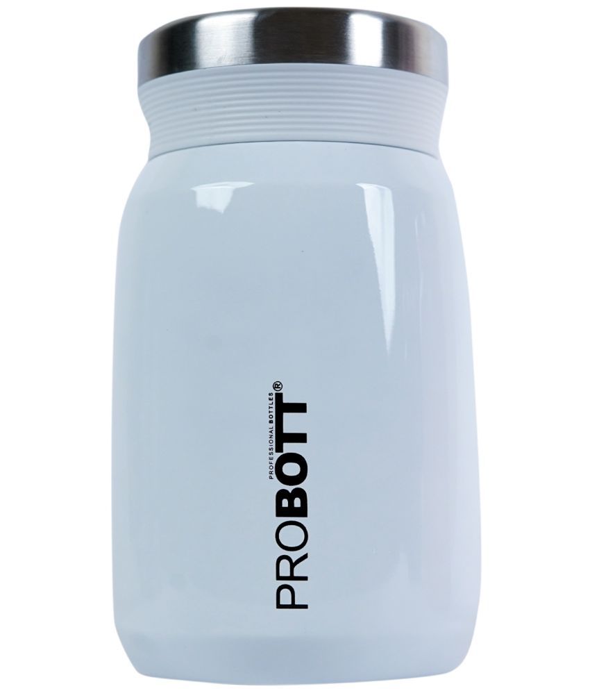     			Probott Gourmet White Thermosteel Flask ( 300 ml )