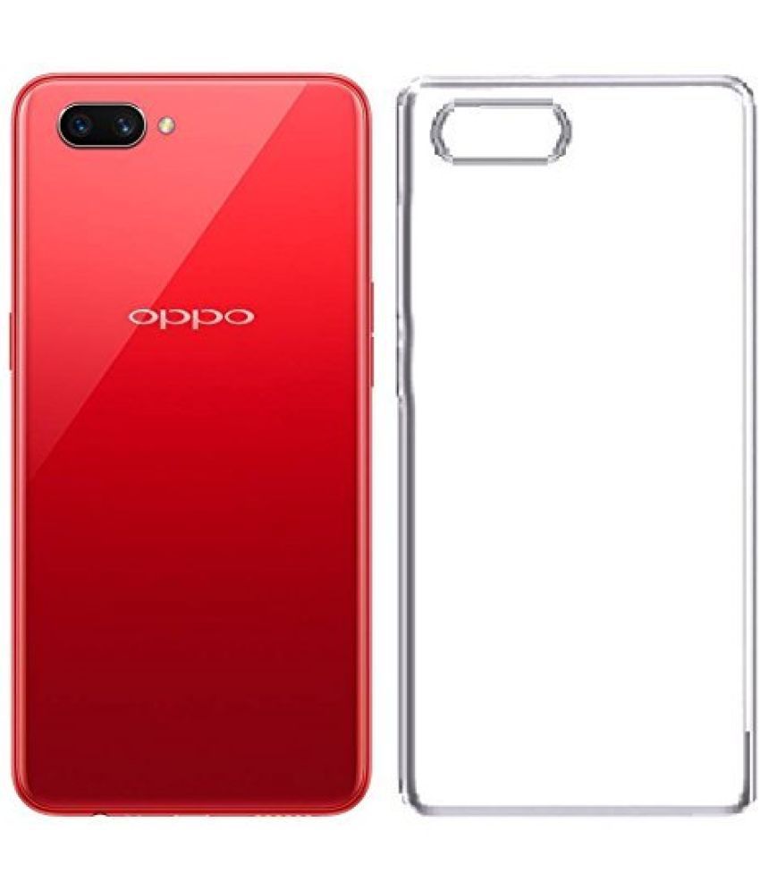     			Bright Traders Plain Cases Compatible For Silicon OPPO A3S ( Pack of 1 )