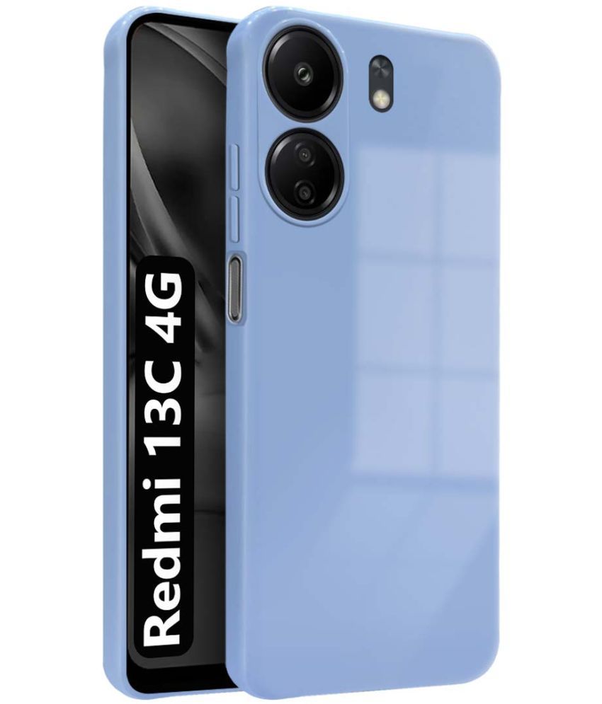     			Fashionury Plain Cases Compatible For Silicon Redmi 13C 4G ( Pack of 1 )