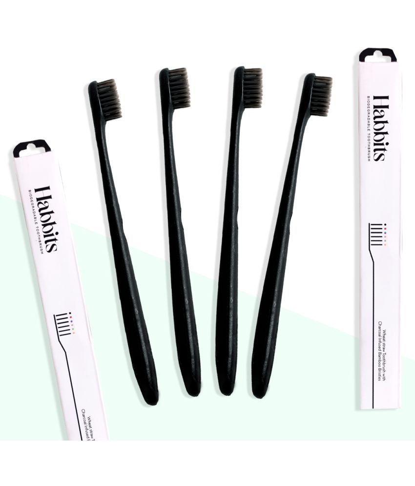     			Habbits Toothbrush Pack of 4