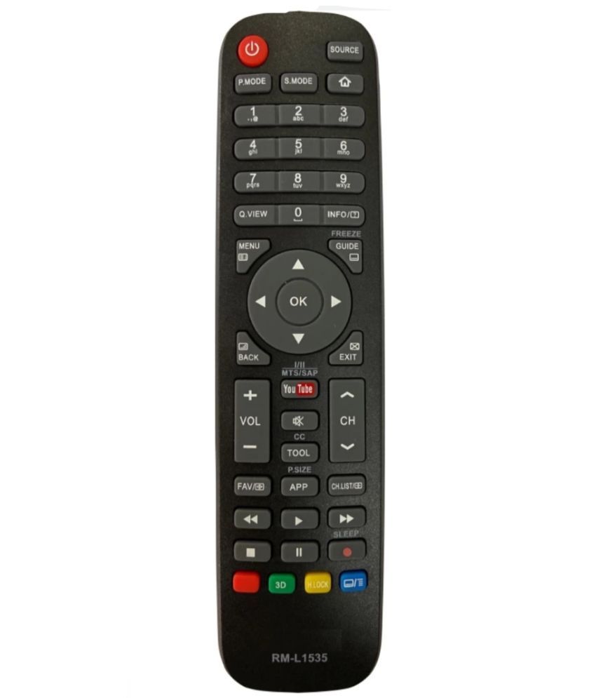     			SUGNESH New TvR-22 TV Remote Compatible with Haier Smart led/lcd