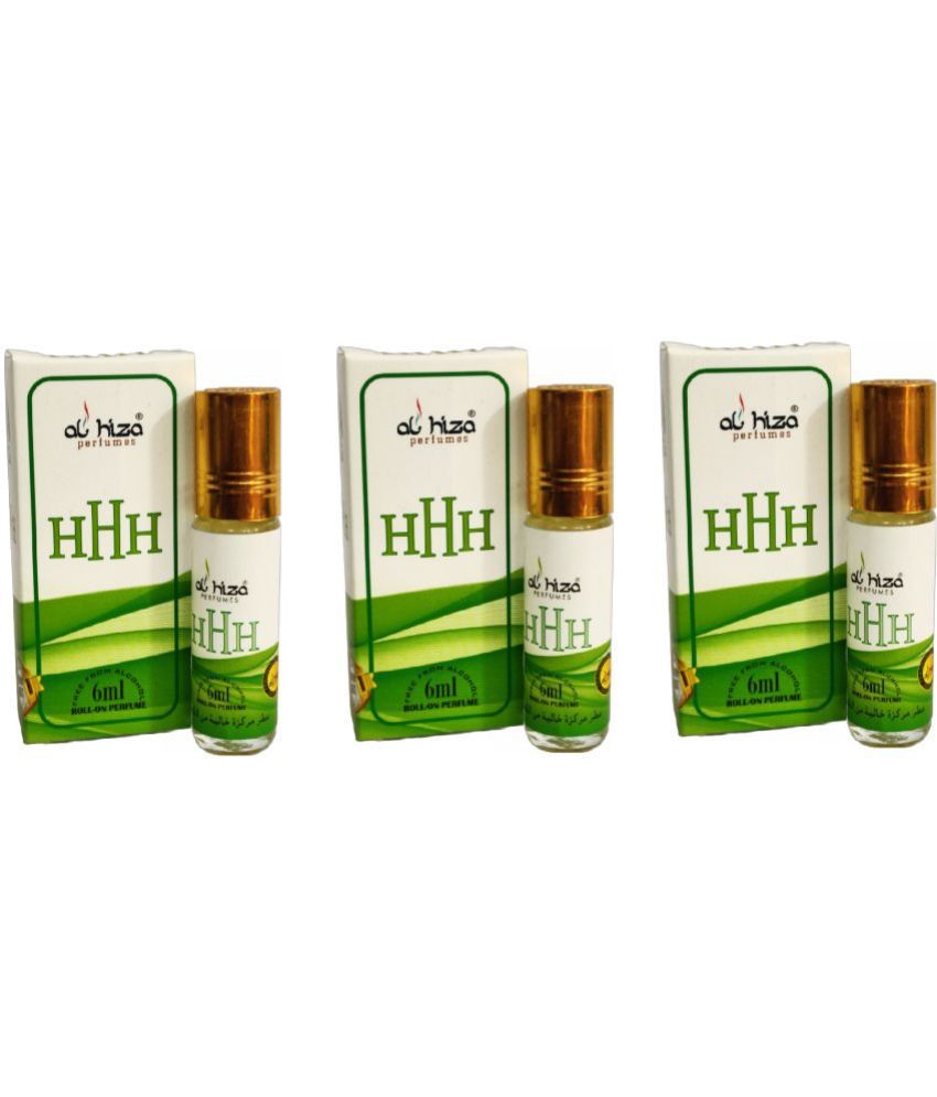     			Al Hiza White Water Lily Below 50ml Attar ( Pack of 3 )