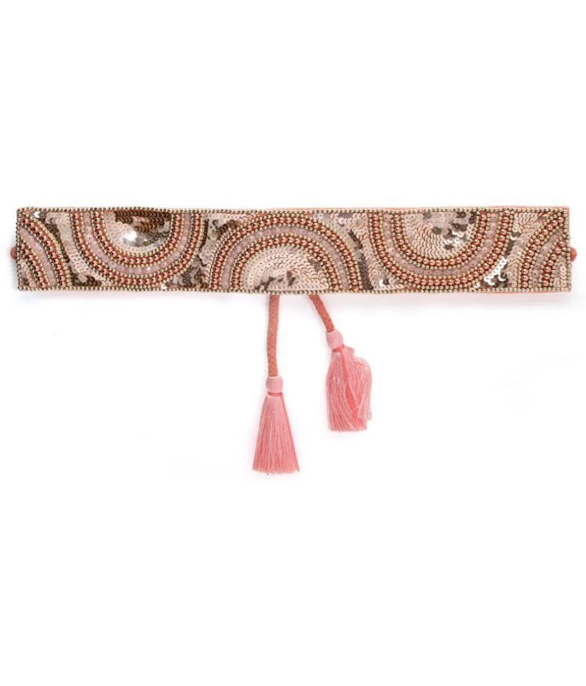     			Anekaant Canvas Women's Embellished Belt ( Pack of 1 )