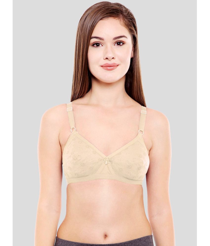     			Bodycare Beige Cotton Blend Non Padded Women's Everyday Bra ( Pack of 1 )